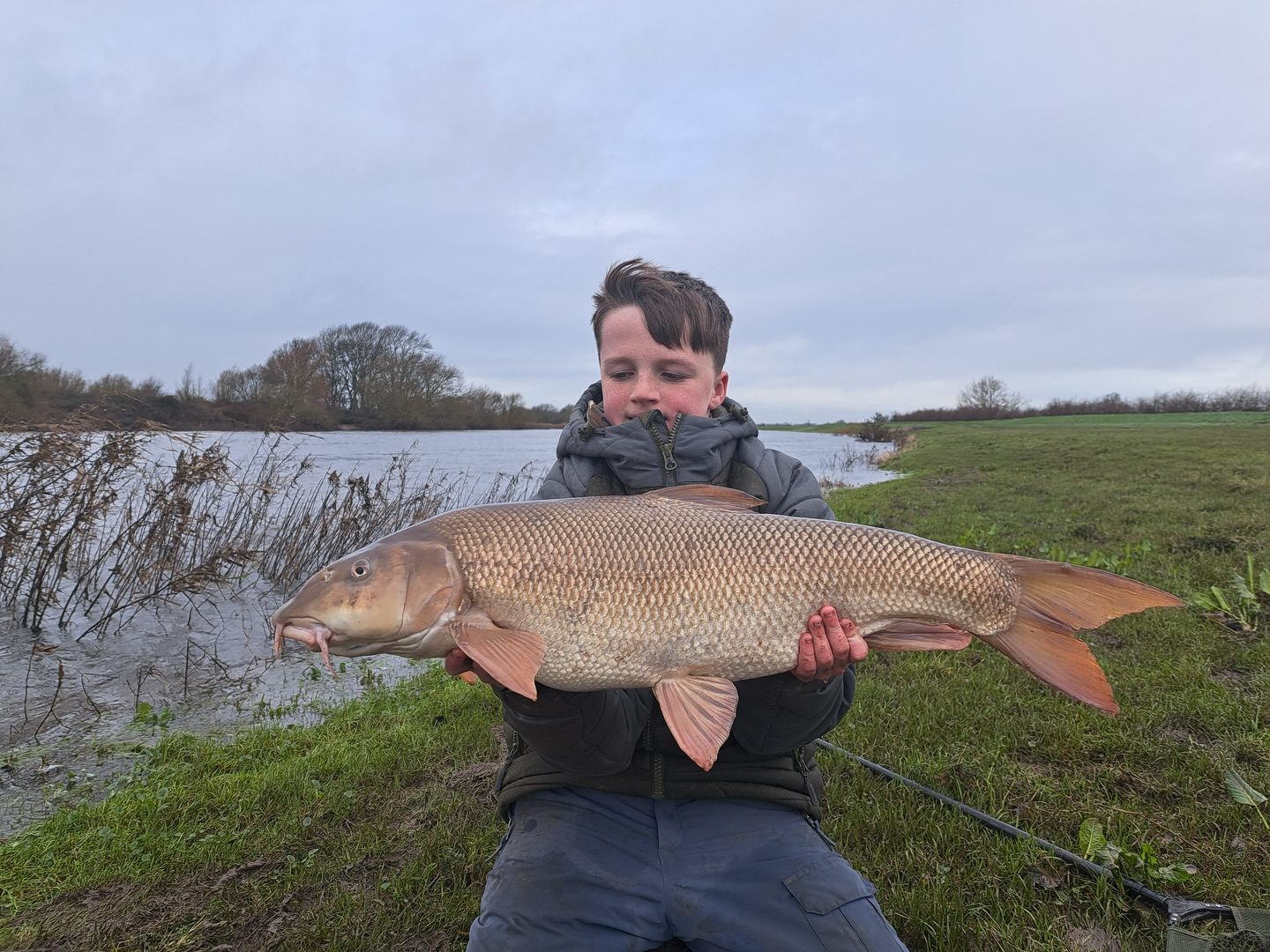 Last, but by no means least is a report from our friend Paul Rudd, and his son Bradley!

Having been bitten hard by the barbel bug, it was only a matter of time before a Personal Best was on the cards!

This absolute beauty, a real Tidal Trent Torpedo, and C.K.O. barrel munching machine is the very well deserved PB at 13lb 8oz!

Massive congratulations Bradley!

👉 https://vortexbaits.com 👈  #vortexbaitsofficial  #teamvortex #hydroshrimp  #furterpellet  #barbel
