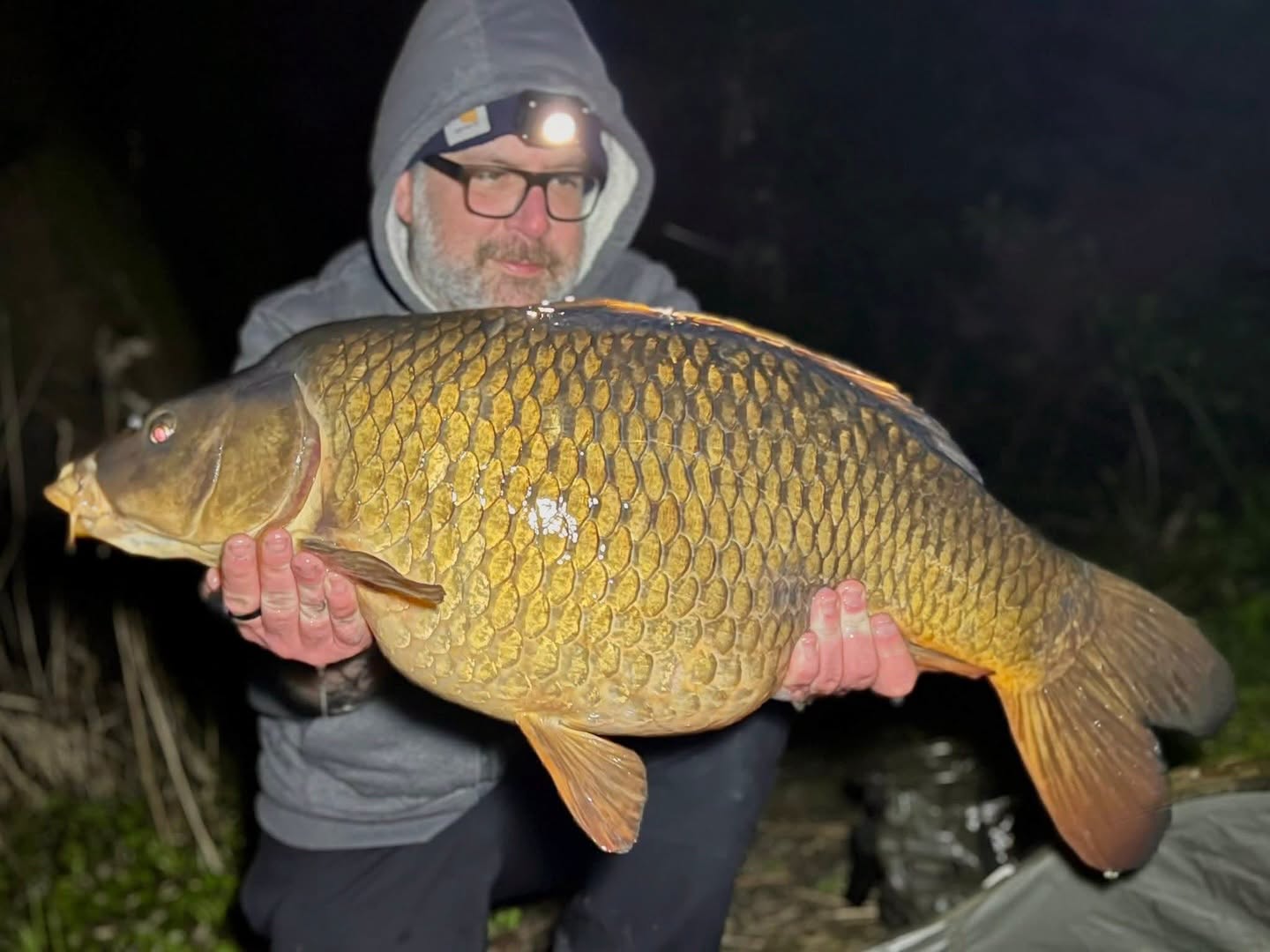 Customer Richard Quaite played the long game for a bite at a notoriously tricky water. The wait from 6am to 9pm before the alarm sounded!

The well earned prize was this superb 28lb Common. 

The hook bait being one of our unique, hand-rolled C.K.O. Mini-Grub Wafters, fished over matching pellets and ground bait, and a handful of Grub Boilies!

Excellent job Richard!

👉 https://vortexbaits.com 👈  #carpfishing #ukcarp #carpfishinguk #commoncarp #carp